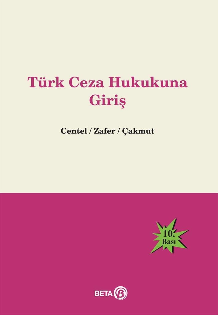 Türk ceza hukukuna giriş