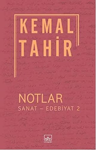 Notlar: Sanat-edebiyat 2