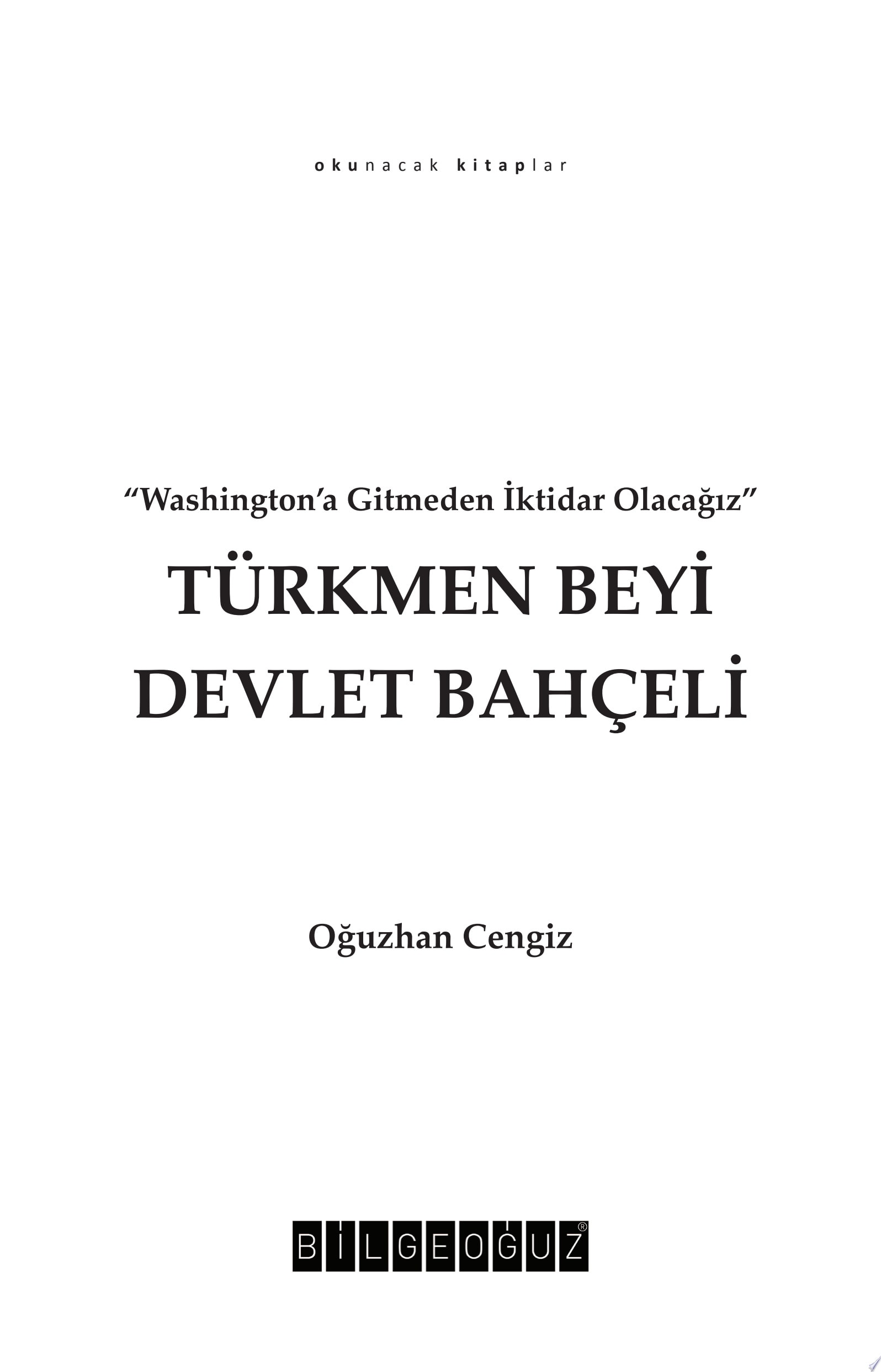 DEVLET BAHÇELİ