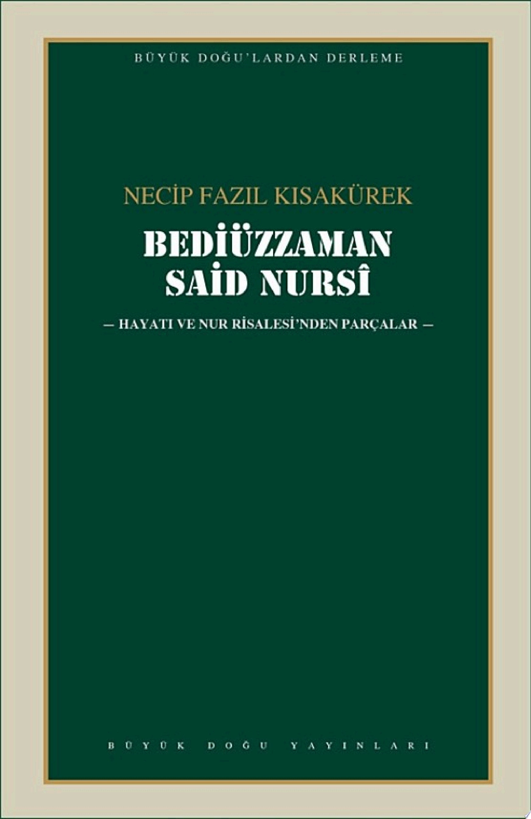 Bediüzzaman Said Nursi