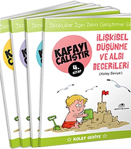 Kafayi Calistir Seti (Kolay Seviye) - 4 Kitap Takim