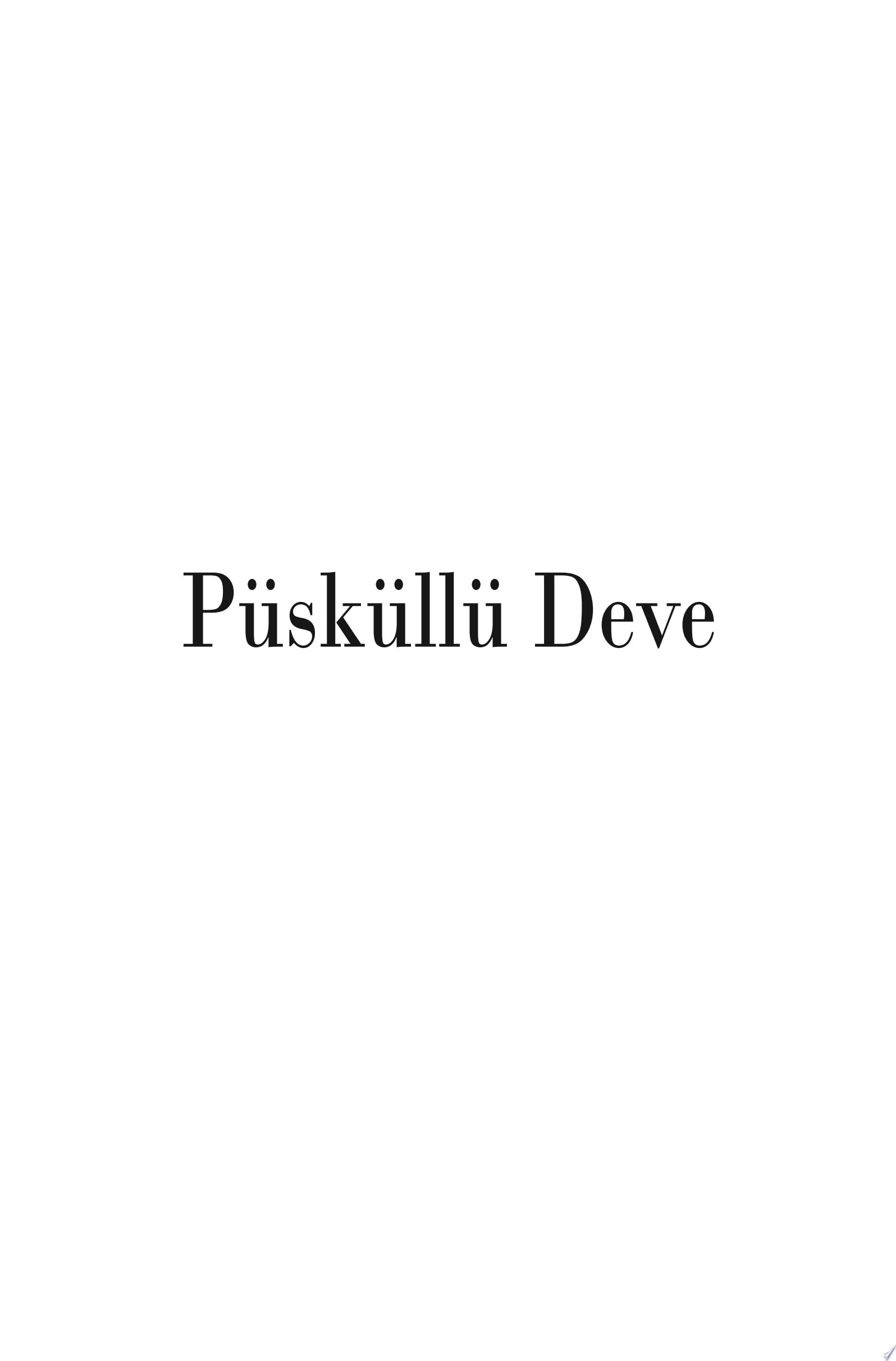 Püsküllü Deve