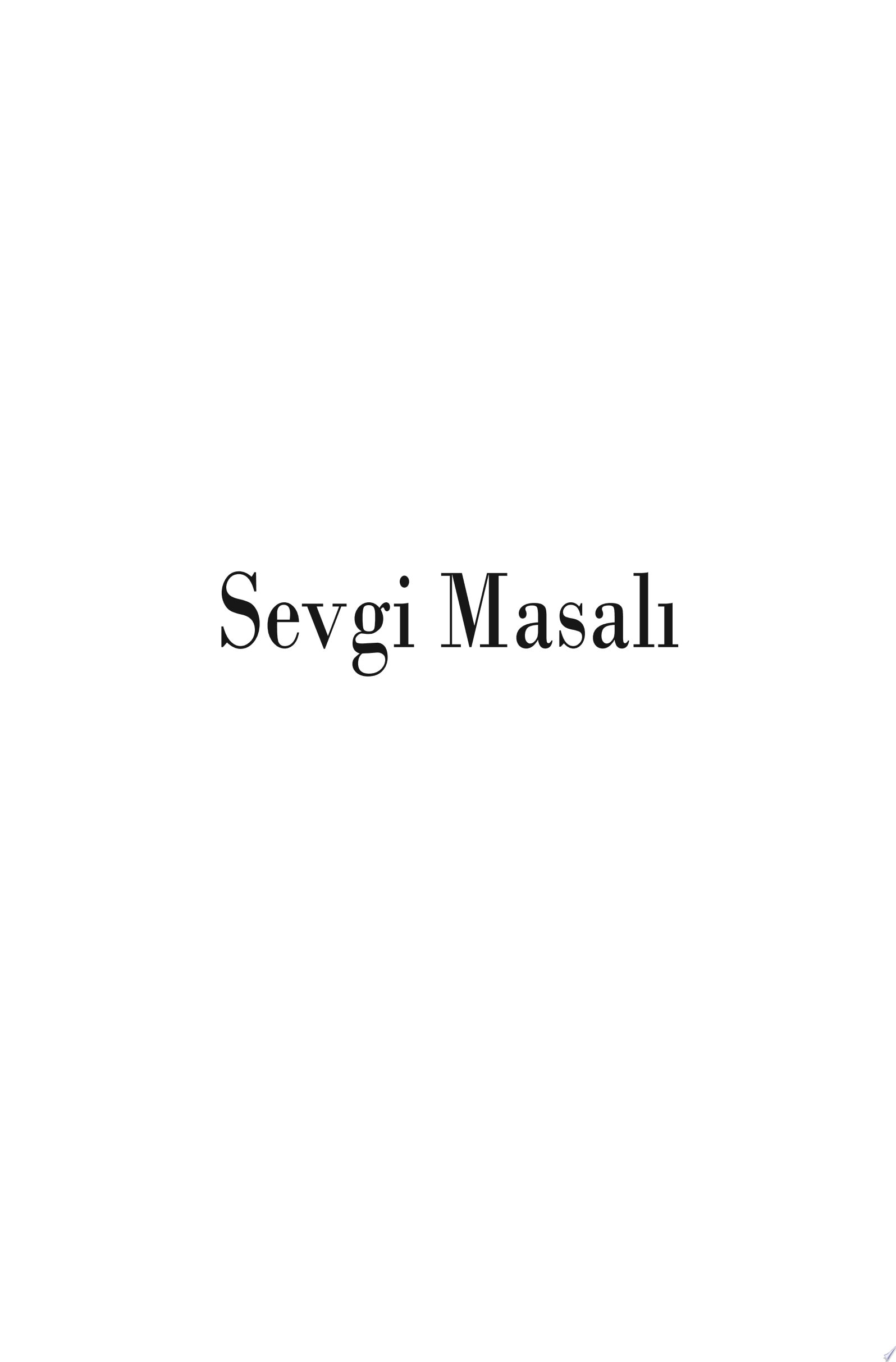 Sevgi masalı