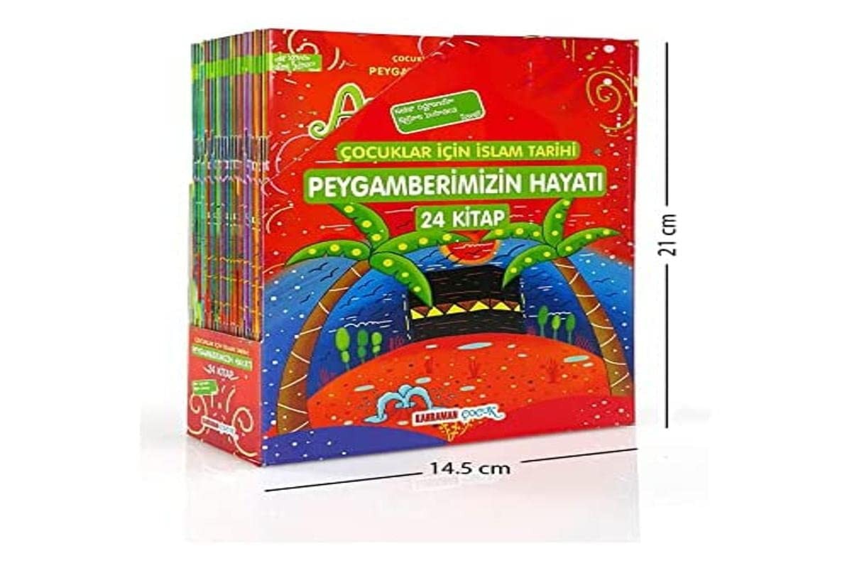 cocuklar icin islam Tarihi / Peygamberimizin Hayati (cevirmeli 24 Kitap)