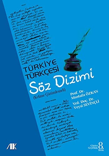 Türkiye Türkçesi söz dizimi