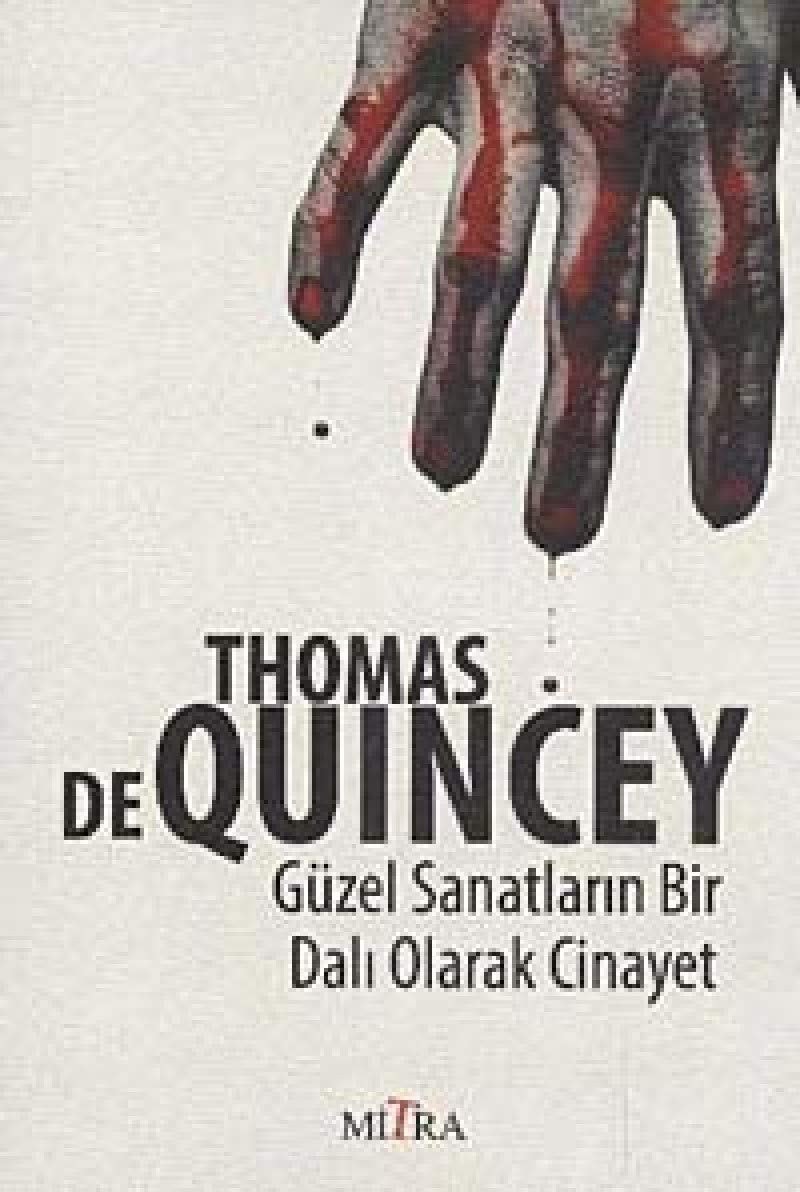 Güzel sanatların bir dalı olarak cinayet