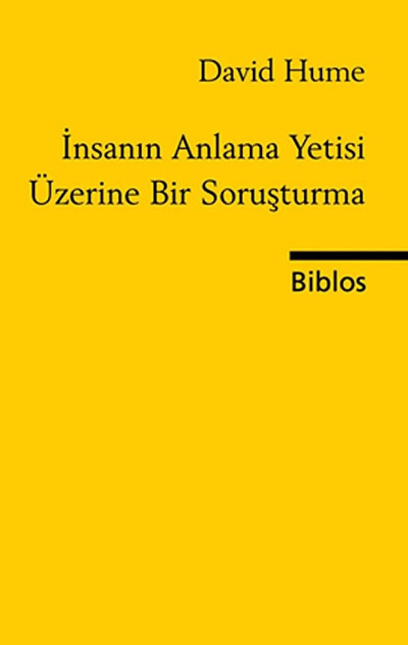 İnsanının anlama yetisi üzerine bir soruşturma