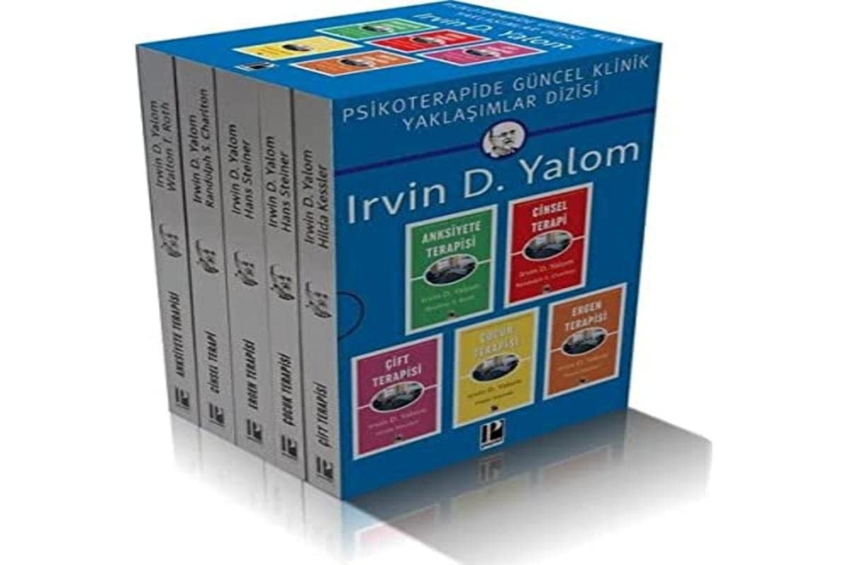 Irvin D. Yalom Kutulu Terapi Seti 5 Kitap Takim Anksiyete, Cinsel, Cift, Cocuk ve Ergen Terapisi