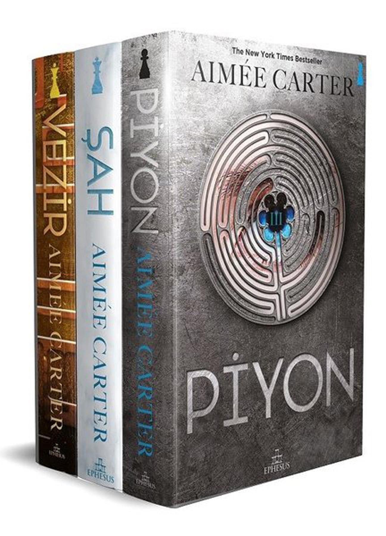 Piyon Vezir Sah Kutulu Seti (3 Kitap Takim)