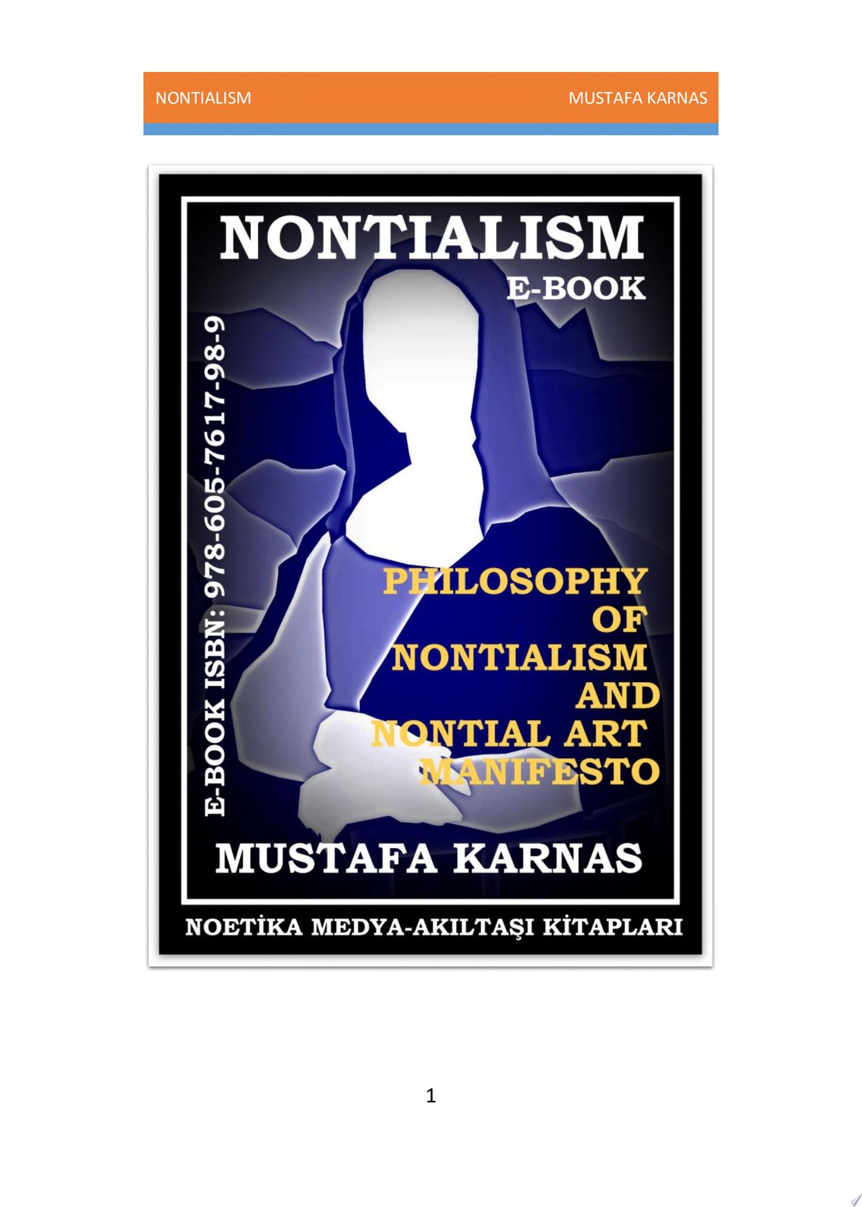 NONTIALISM PHILOSOPHY OF NONTIALISM AND NONTIAL ART MANIFESTO