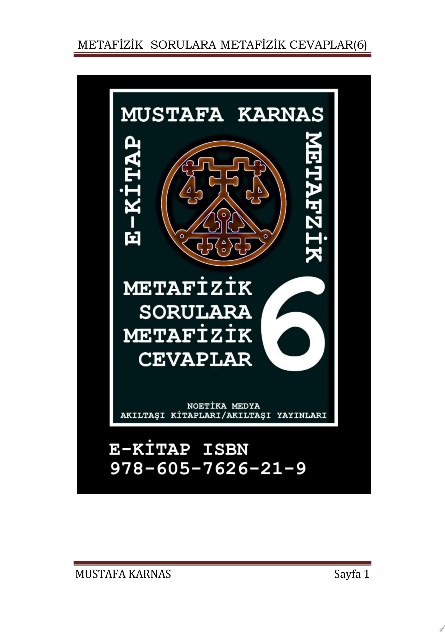 Metafizik Sorulara Metafizik Cevaplar 6