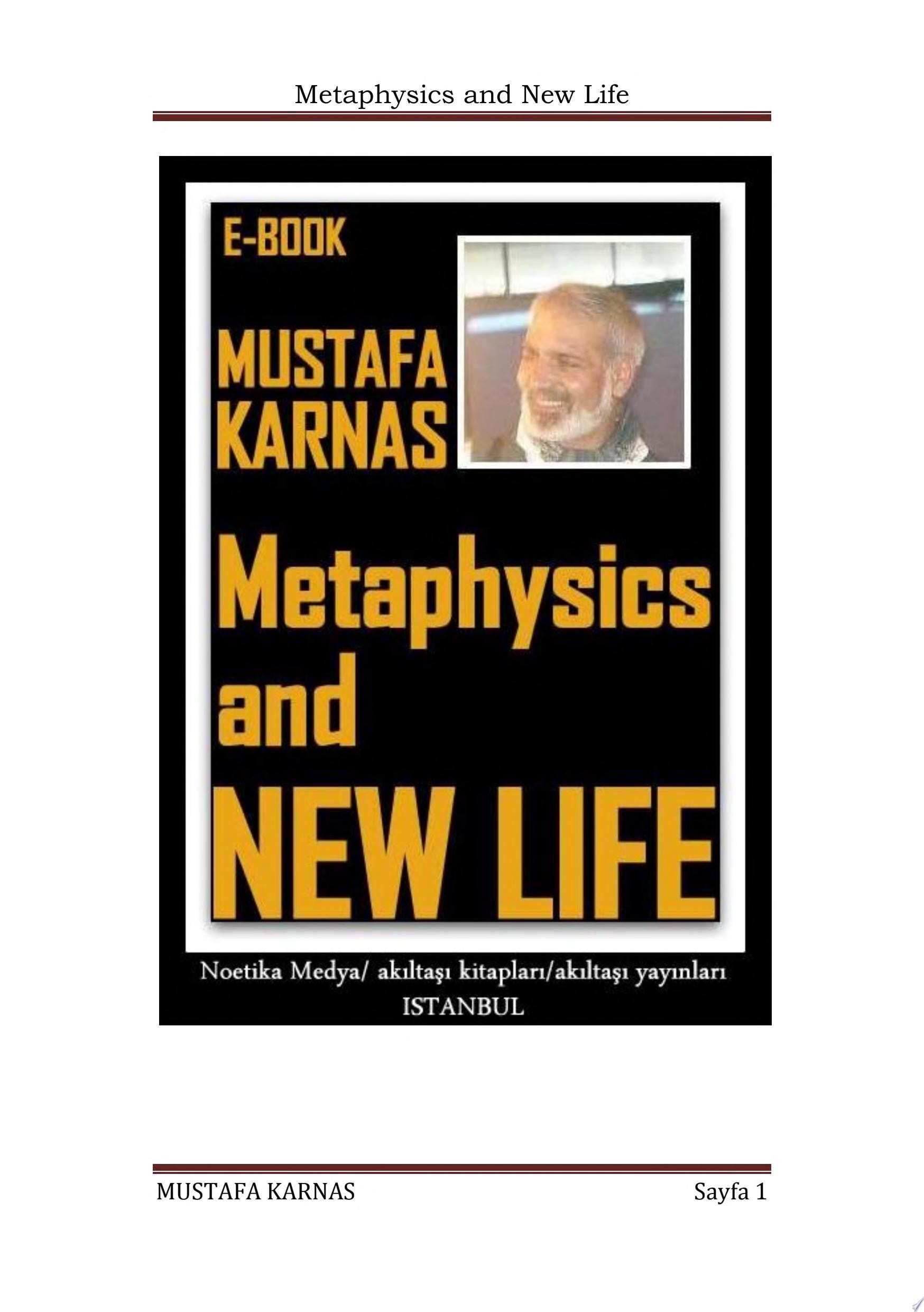 Metaphysics and New Life