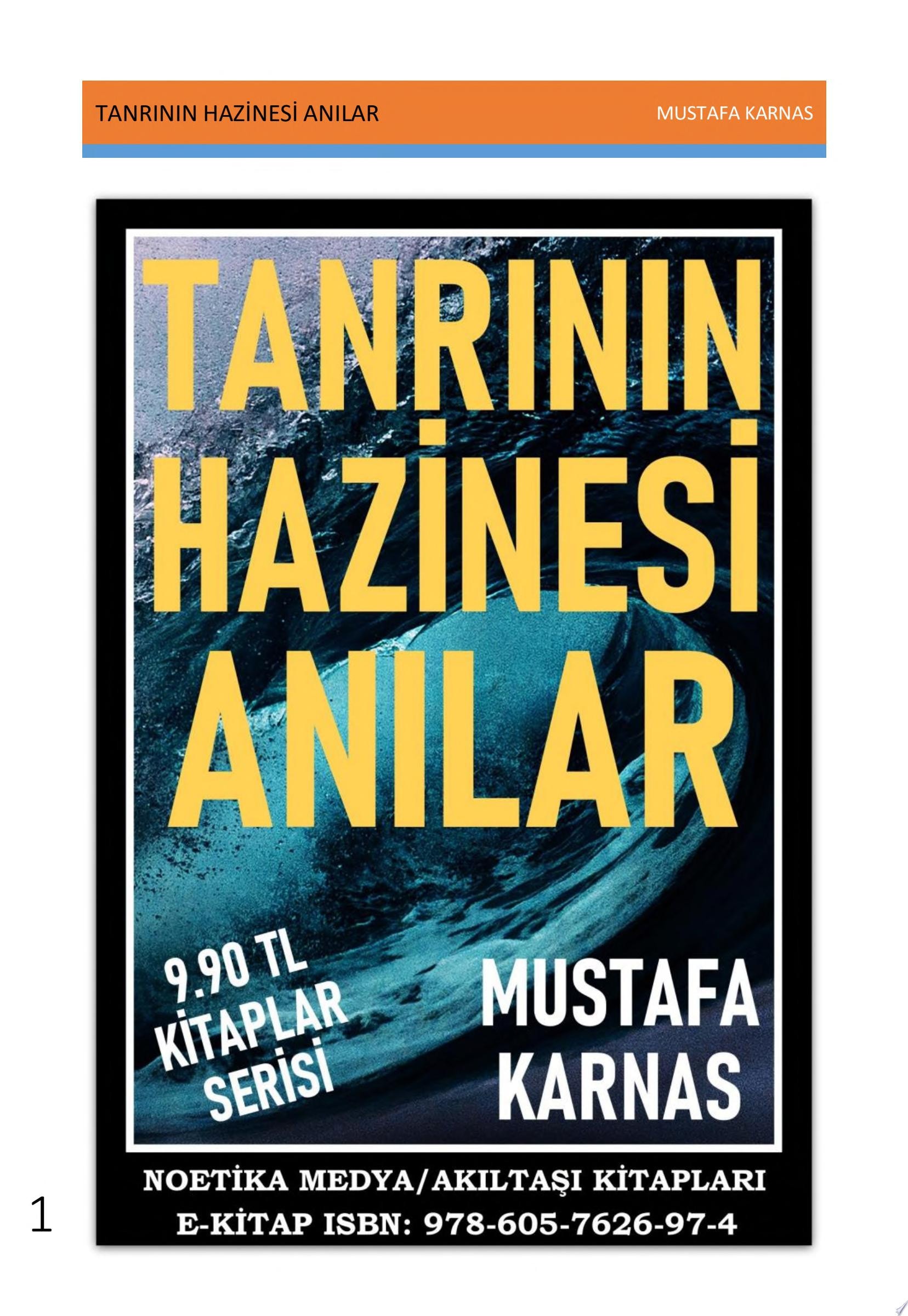 TANRININ HAZİNESİ ANILAR