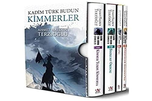Kadim Türk Budun Kimmerler Kutulu Set (4 Books Set)