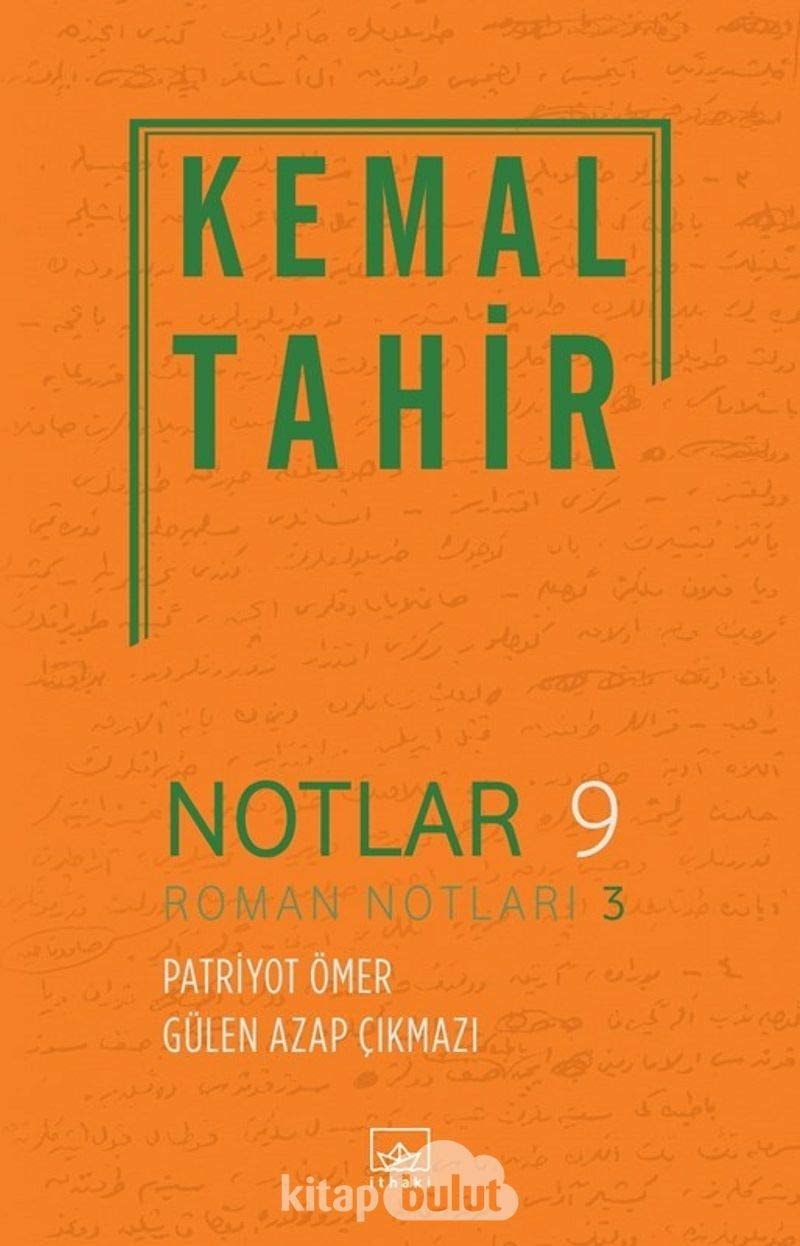 Notlar, roman notları 3 patriyot Ömer, gülen azap çıkmazı