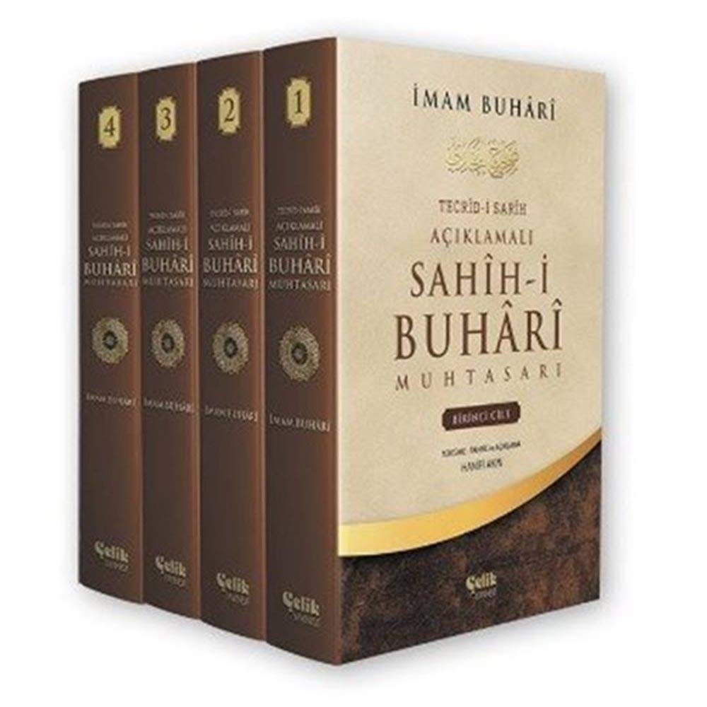 Tecrid-i Sarih Aciklamali Sahih-i Buhari Muhtasari 4 Cilt Takim