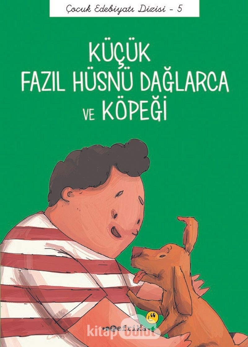 Küçük Fazıl Hüsnü Dağlarca ve köpeği