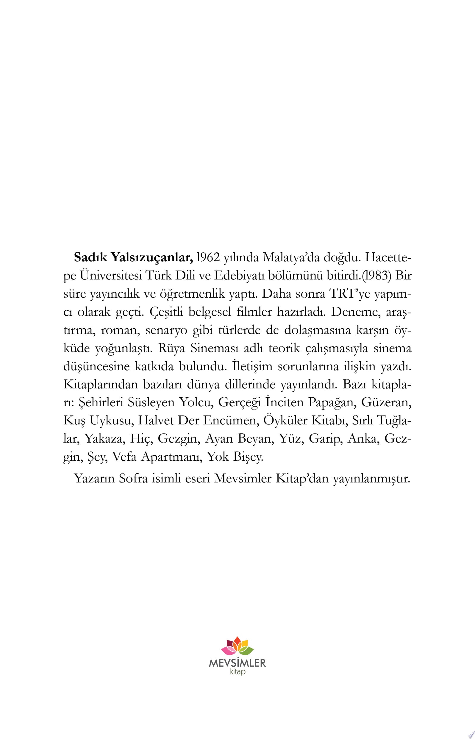 Efendiler Bağı Davut Sulari Yaşamı ve Şiirleri