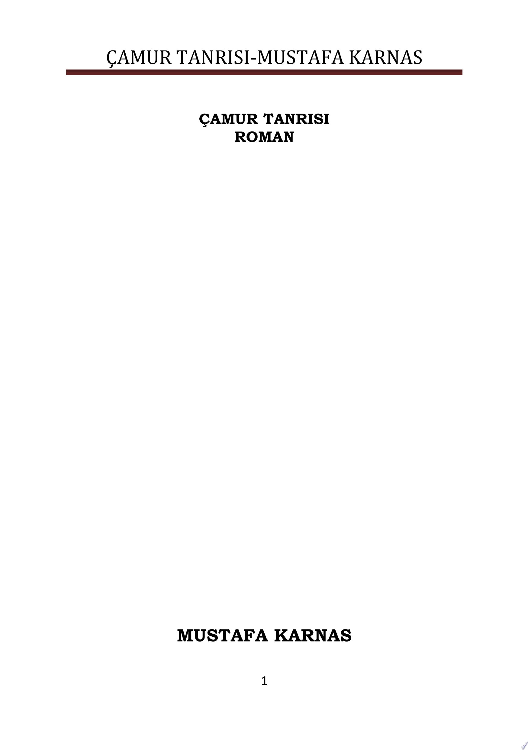Çamur Tanrısı