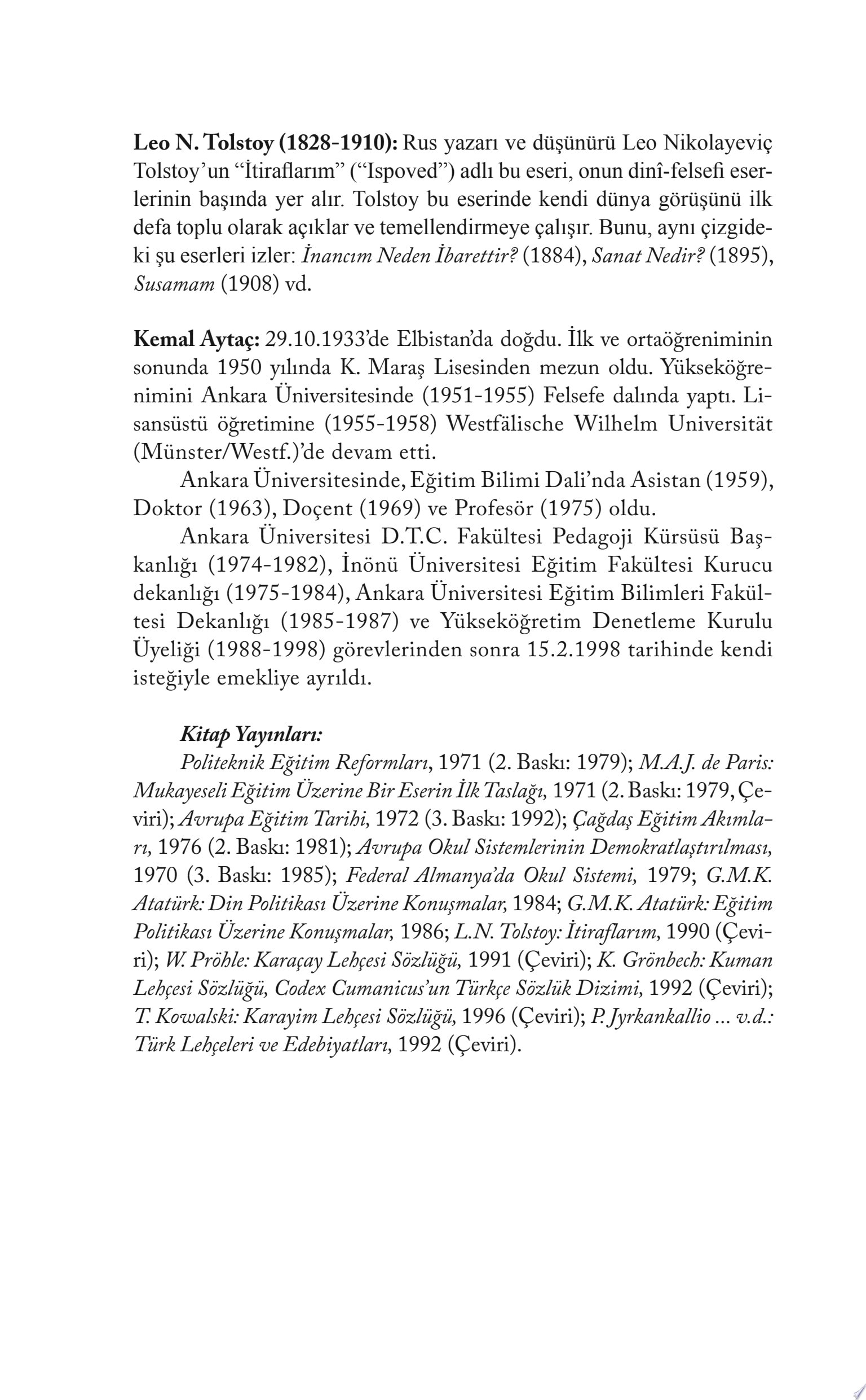 İtiraflarım