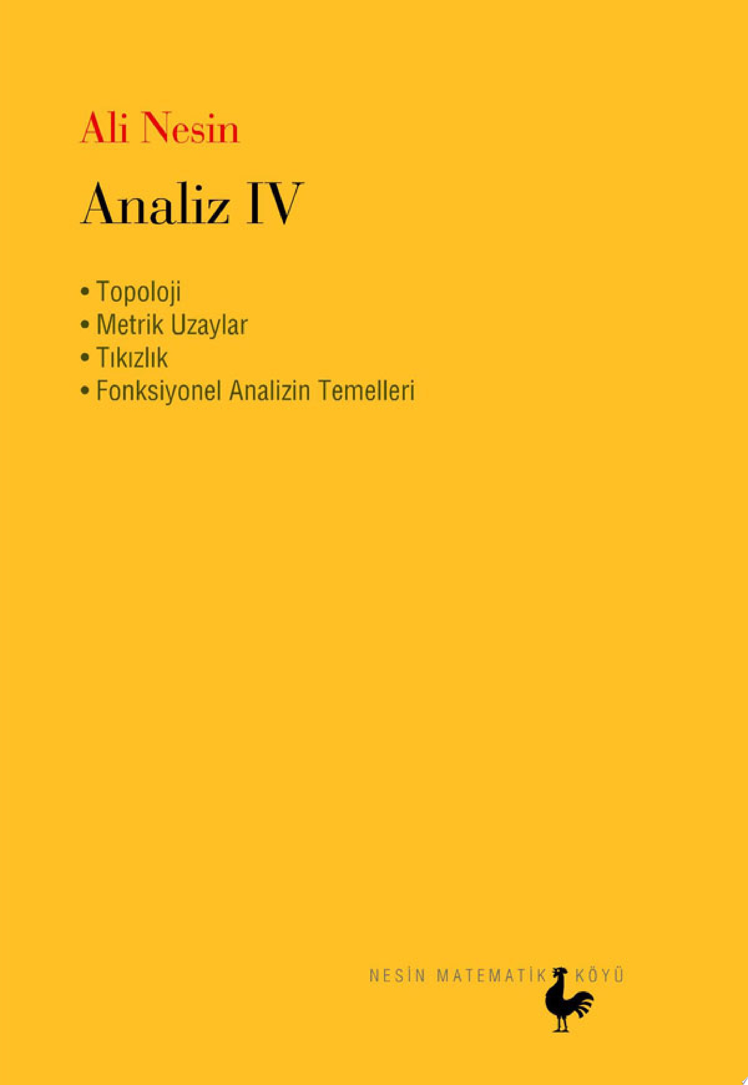 Analiz IV