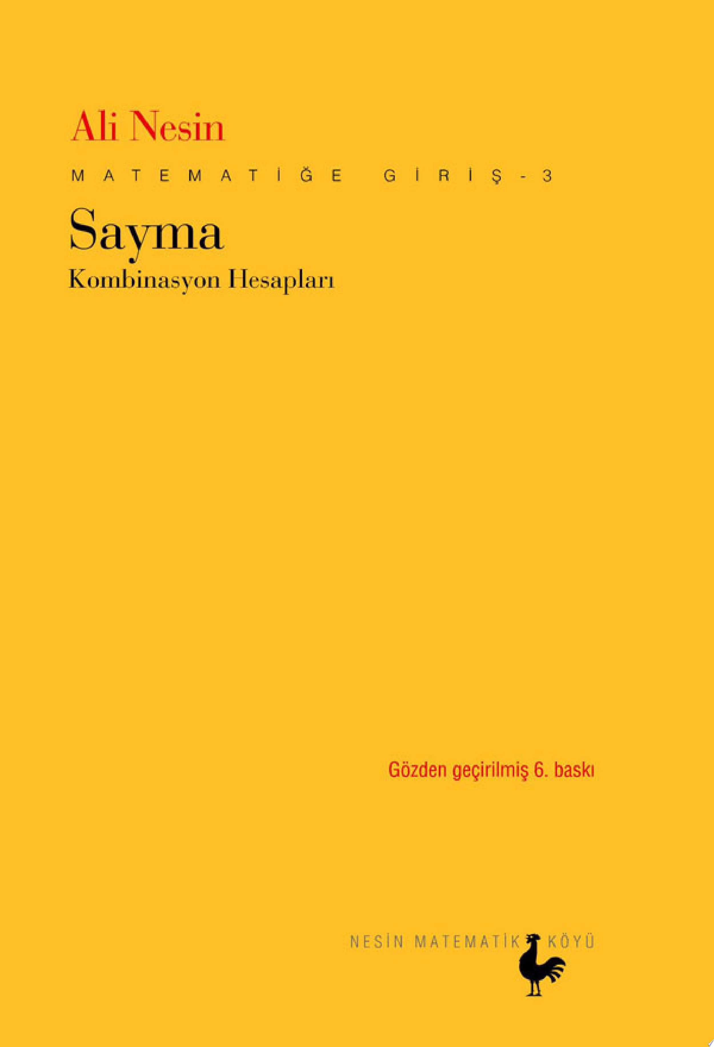 Sayma - Kombinasyon Hesapları