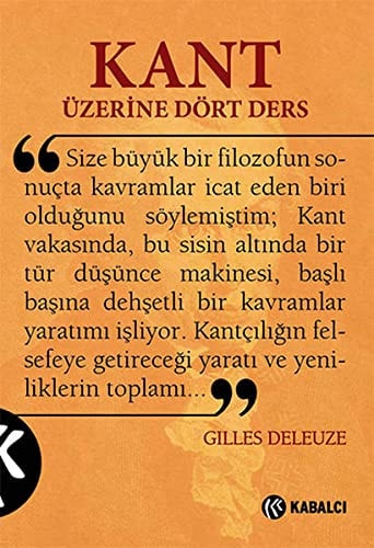 Kant üzerine dört ders
