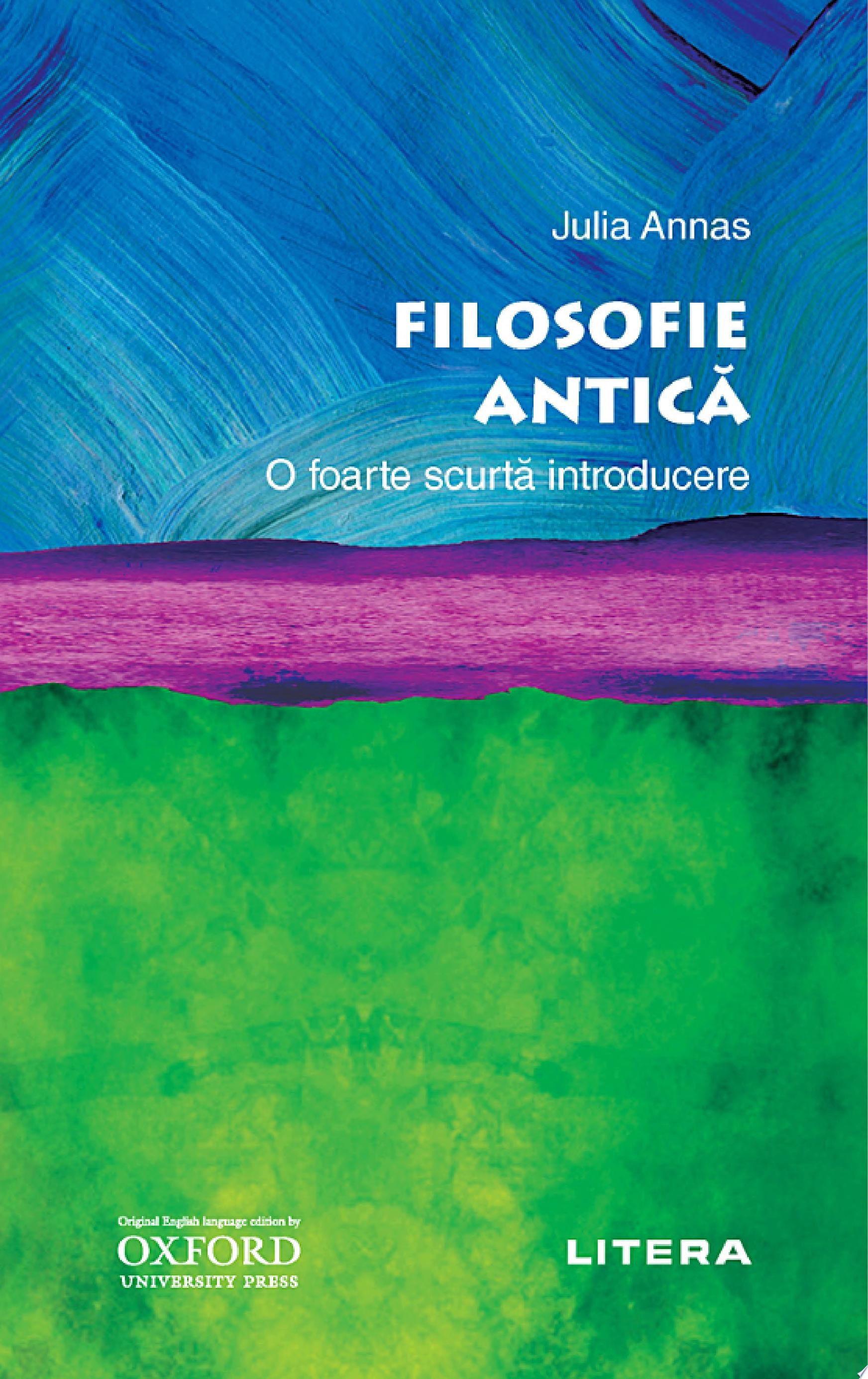 Filosofia Antică O foarte scurtă introducere