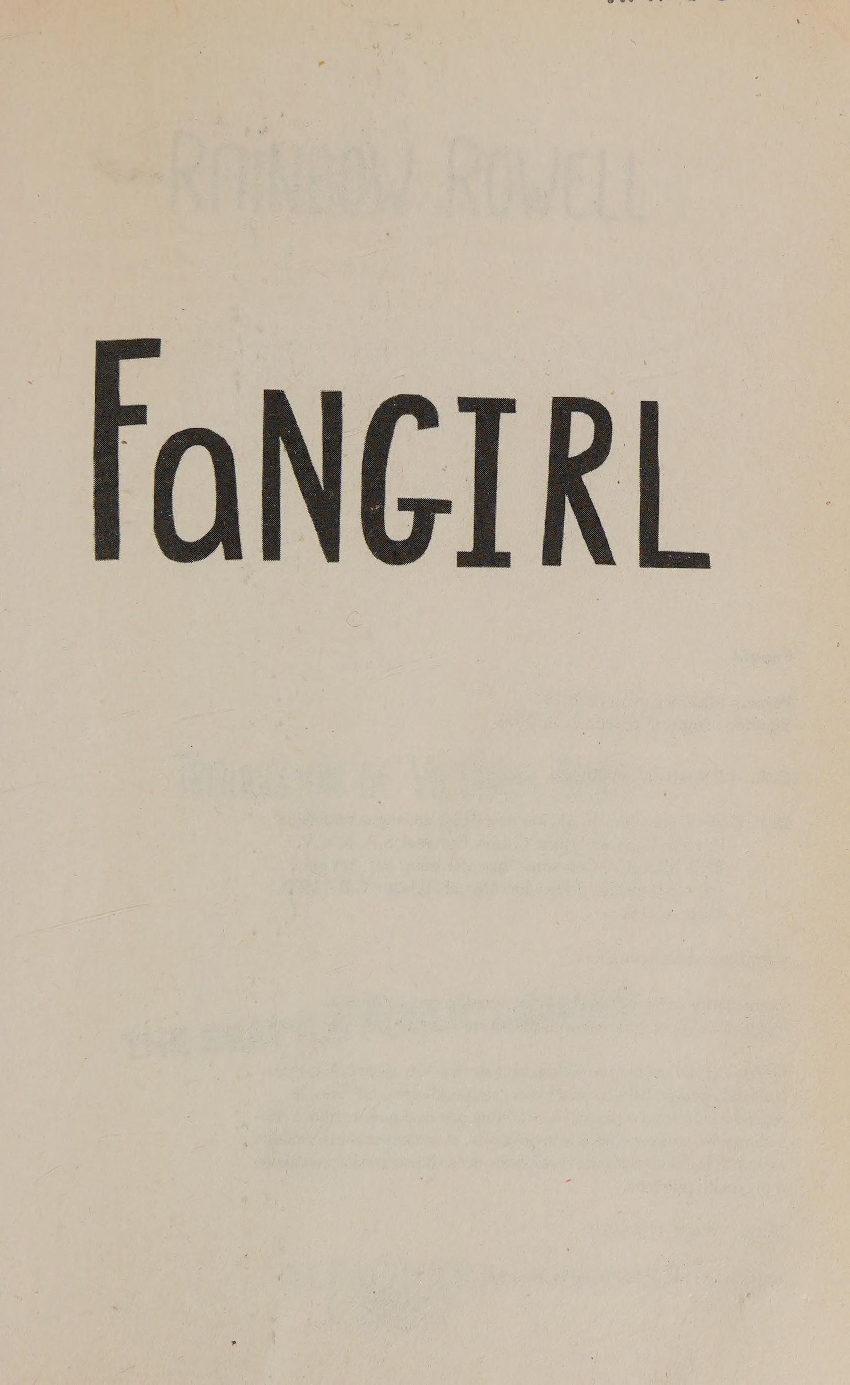 Fangirl