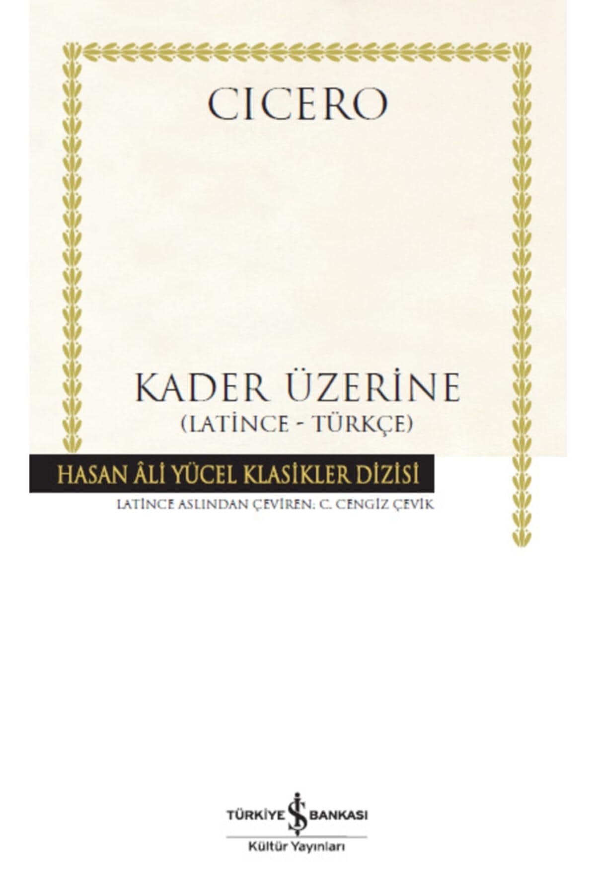 Kader Üzerine Ciltli Latince - Türkce