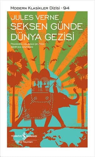 Seksen Günde Dünya Gezisi Sömizli Ciltli
