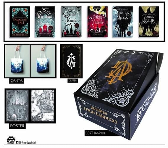 Grisha Verse (poster-canta-defter Hediyeli - 6 Kitap Set) - Ciltli