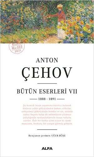 Anton Cehov Bütün Eserleri 7 Ciltli 1888-1891