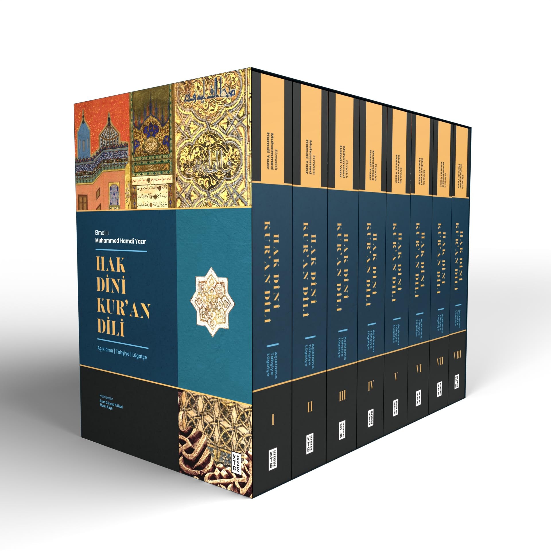 Hak Dini Kur'an Dili (10 Volumes Set 2.Hamur)