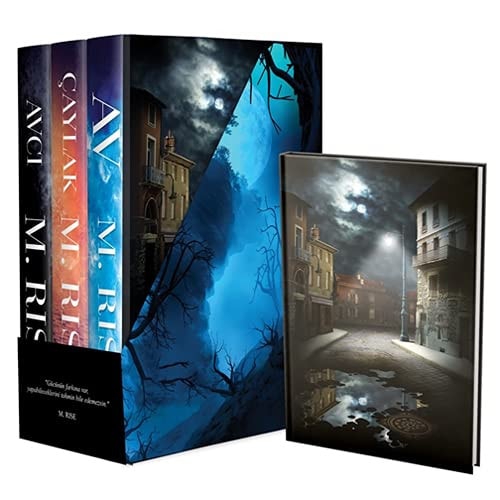 Av Serisi - Kutulu Set 3 Kitap Takim Özel Defter Hediyeli Av, Caylak , Avci