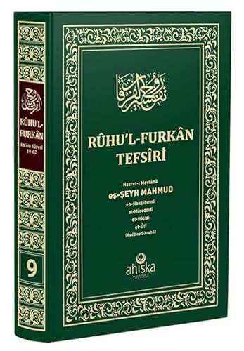 Ruhul Furkan Tefsiri 9. Cilt Orta Boy, Ciltli