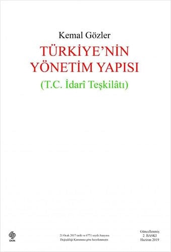 Türkiyenin Yönetim Yapisi T.C Idari Teskilati
