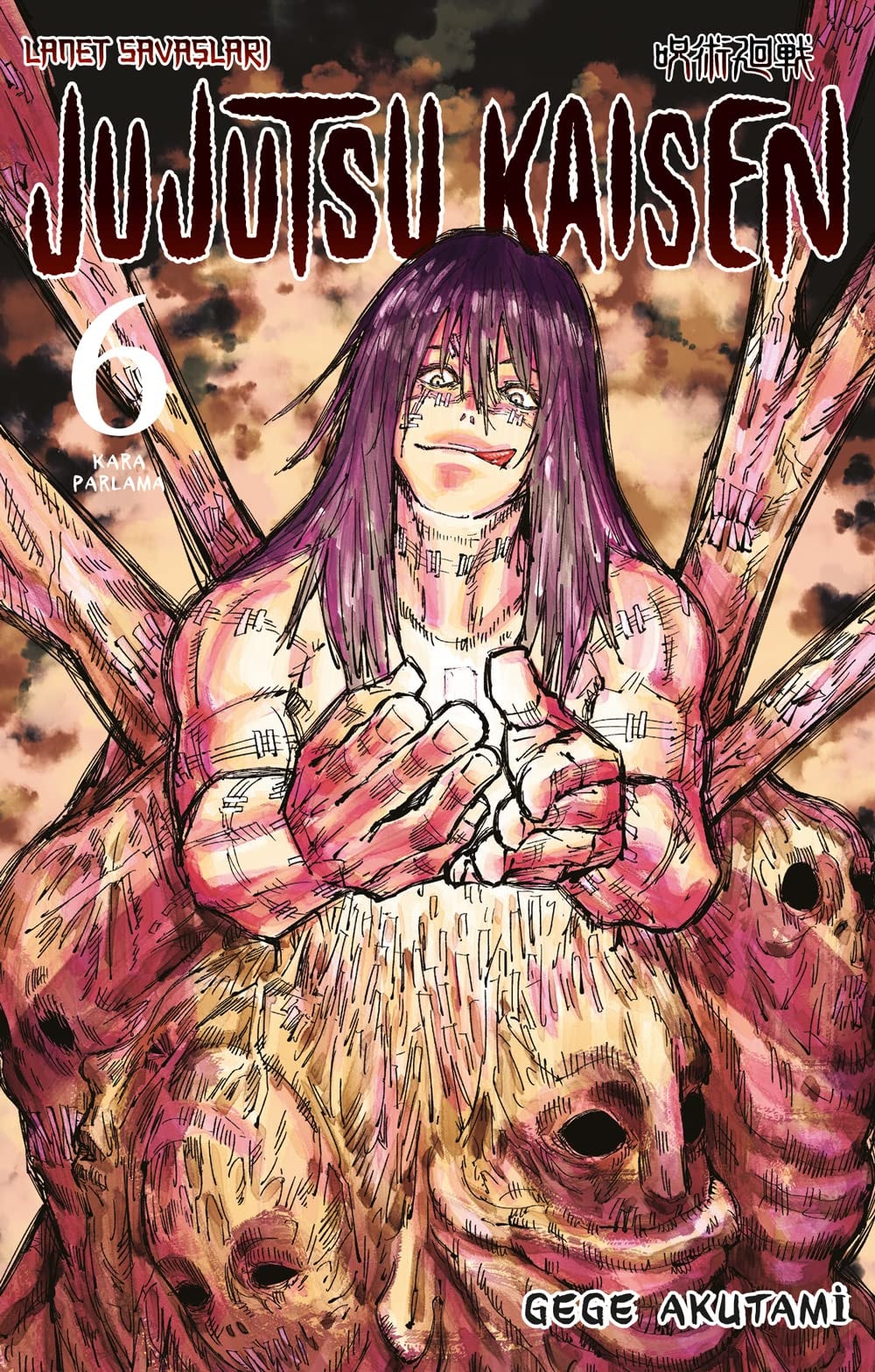 Jujutsu Kaisen 6 Cilt;Kara Parlama