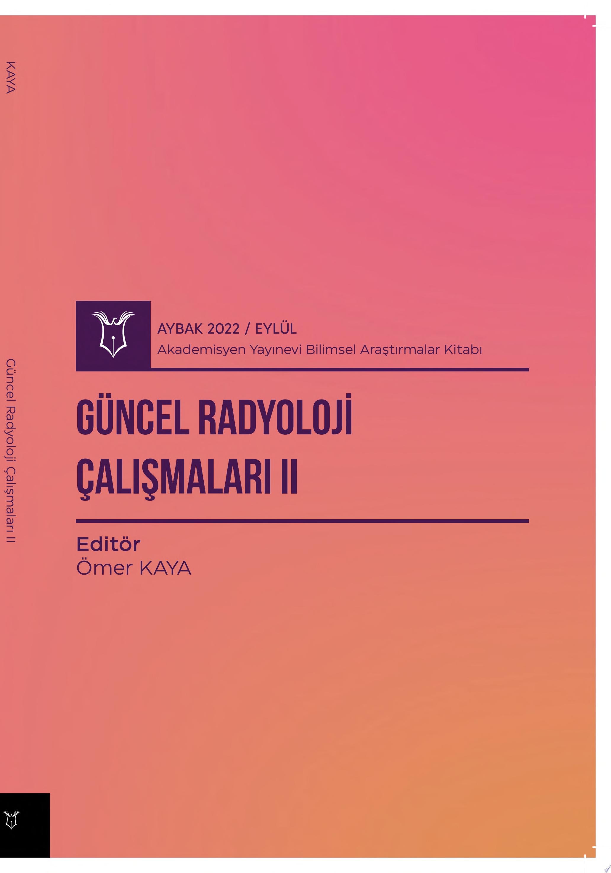 Güncel Radyoloji Çalışmaları II