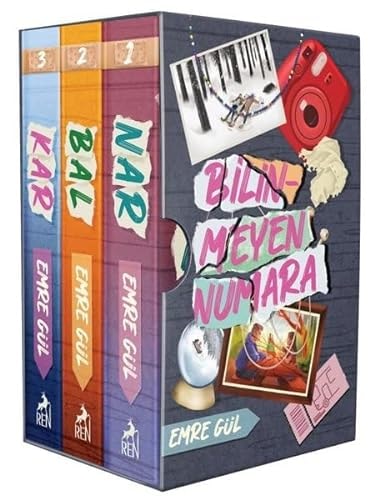 Bilinmeyen Numara Serisi Kutulu Set - 3 Kitap Takim Nar - Bal - Kar