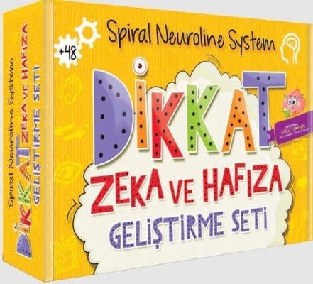 Dikkat Zeka ve Hafıza Geliştirme Seti - 8 Kitap Takım