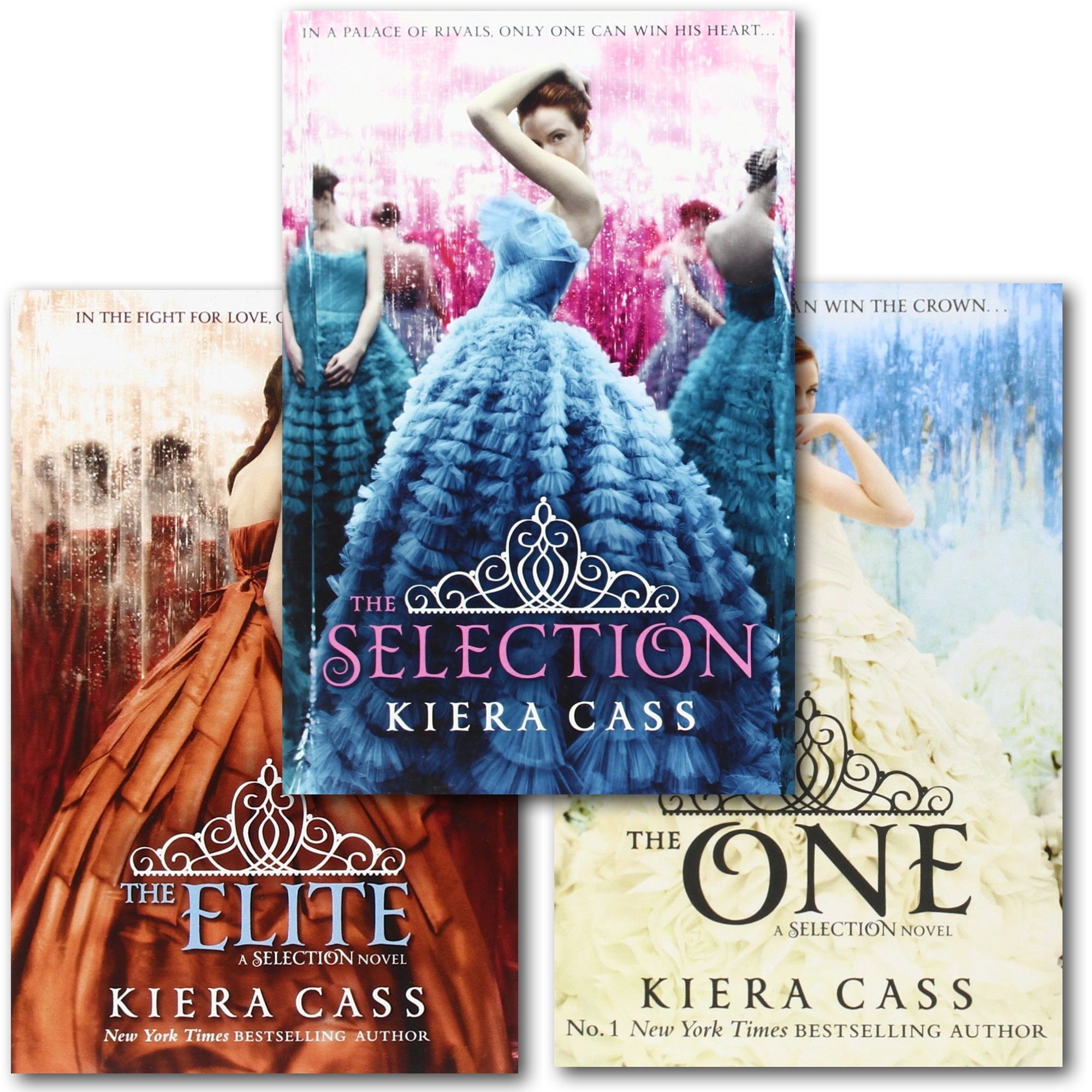 The Selection Series Kiera Cass 3 Books collection Set