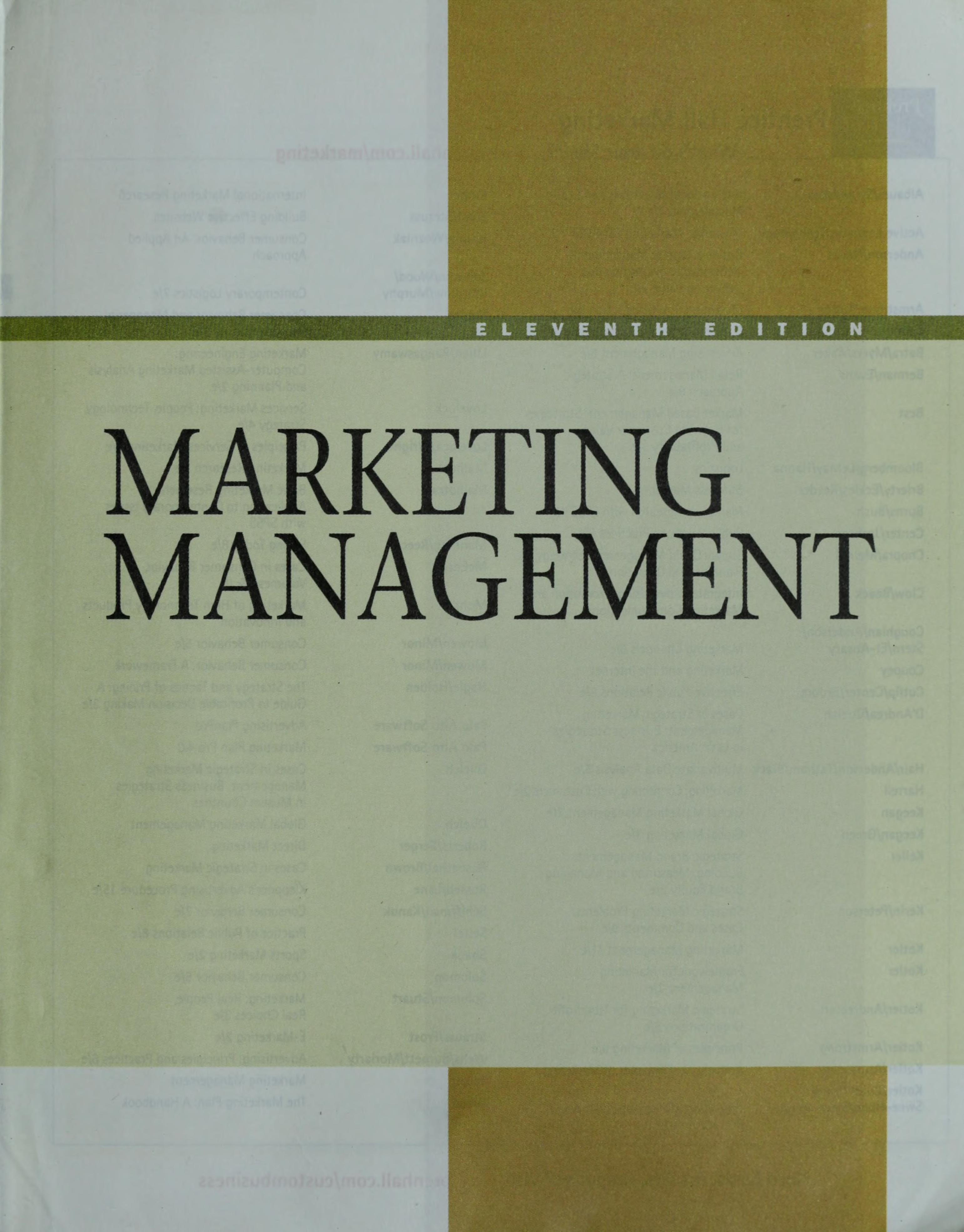 Marketing Management