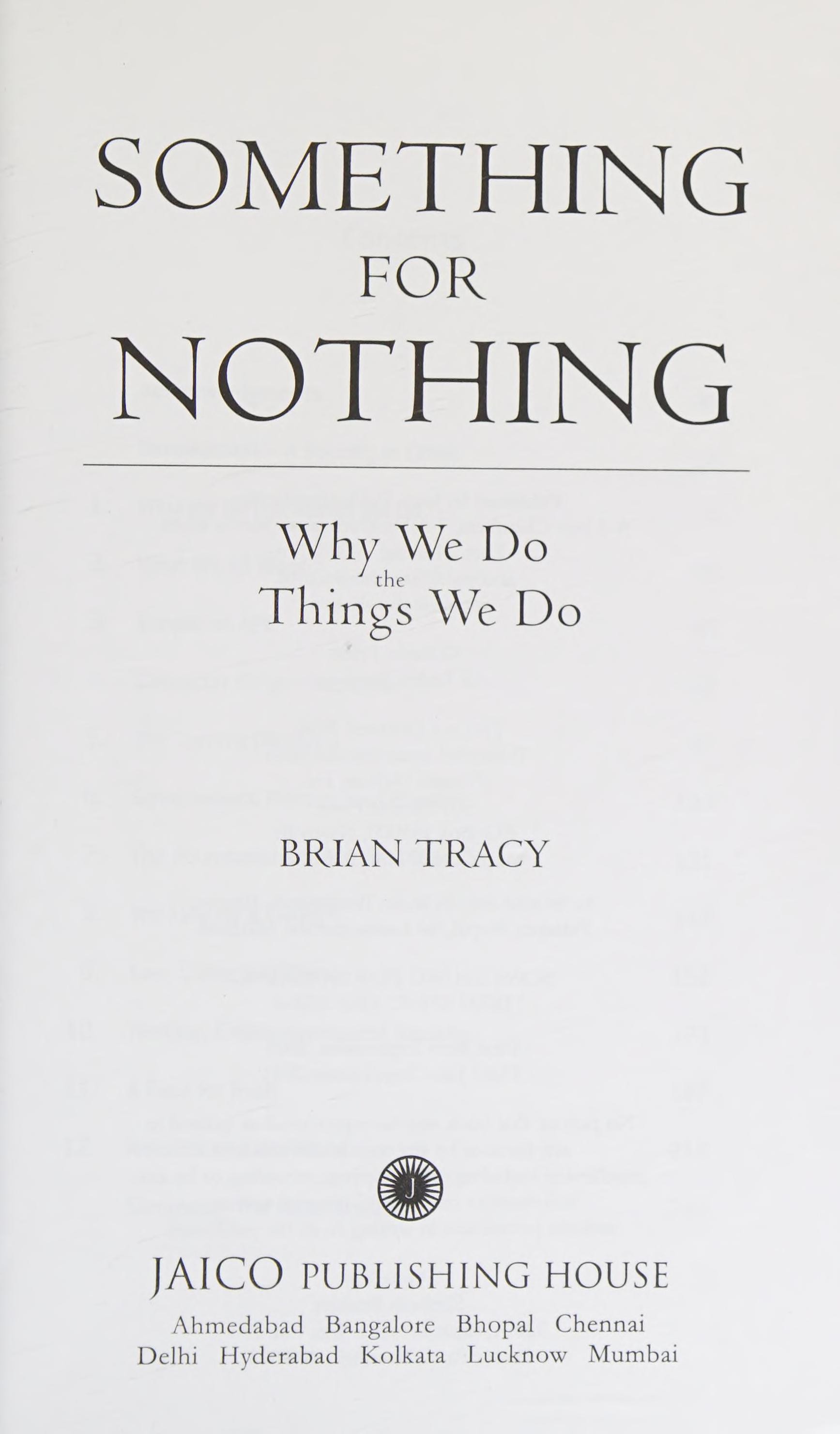 Something for Nothing