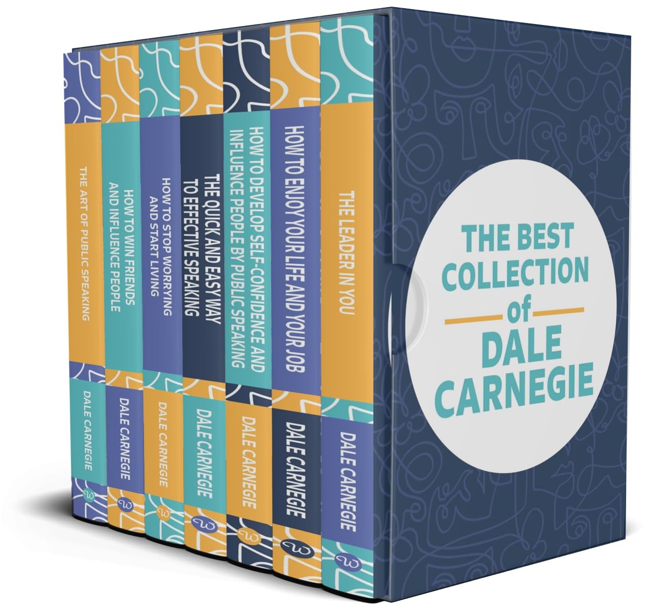 Best Collection Of Dale Carnegie (Set of 7 Books)-The Art of Public Speaking;How to Win Friends and Influence People;How to Stop Worrying and Start Living;The Quick and Easy Way to Effective Speaking;How to Develop Self-confidence and Influence People by Public Speaking;How to Enjoy Your Life and Your Job;The Leader in You