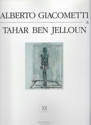ALBERTO GIACOMETTI & TAHAR BEN JELLOUN SECRET" 1991 OVERSIZED CATALOG