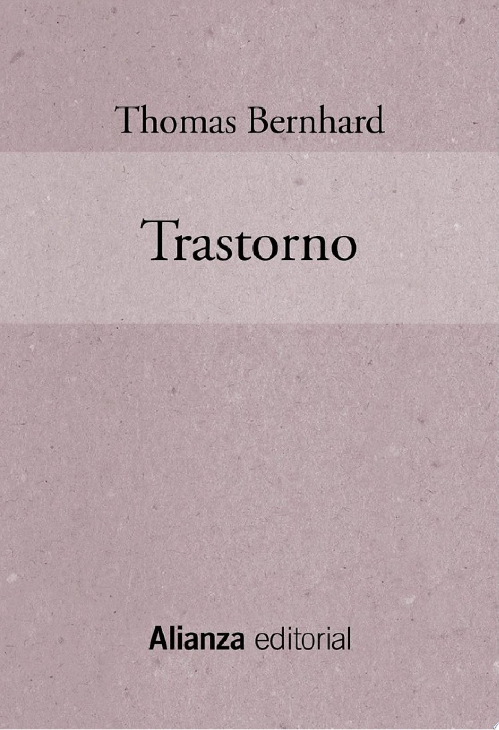 Trastorno