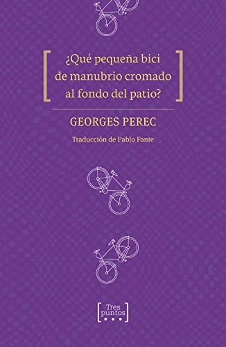 ¿Qué pequeña bici de manubrio cromado al fondo del patio?