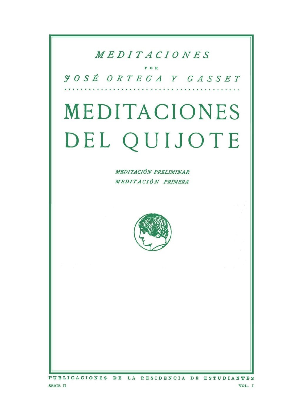 Meditaciones Del Quijote