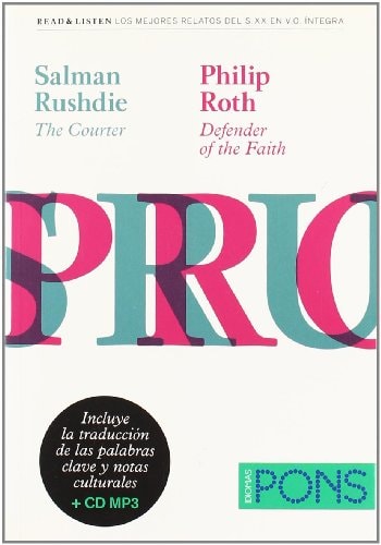 Colección Read & Listen - Salman Rushdie "The Courter"/Philip Roth "Defender of the Faith"+ Mp3